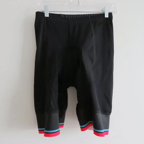 SAFETTI Black Biking Cycling Padded Shorts Gran Fondo Whistler - Men's Size XL - Picture 2 of 16